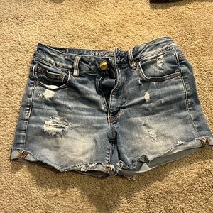 American Eagle Hi-Rise Shortie Short Size 6